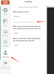 Successful Email Marketing for Ecommerce: It Starts With Knowing What An Email Subscriber Is Worth 25 Popup targeting by Hello Bar